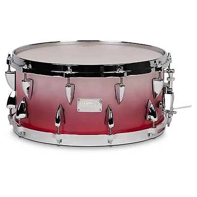 Orange County Drum & Percussion Frosted Acrylic Snare Drum - 14 x 6.5 in. Bubblegum
