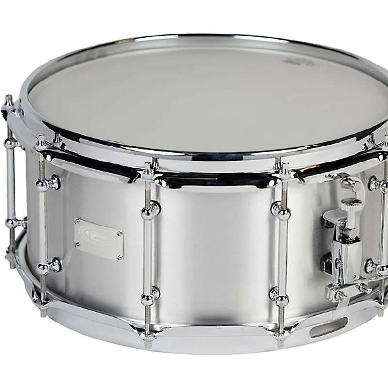 Orange County Drum & Percussion Raw Aluminum Snare Drum - 14 x 6.5 in.