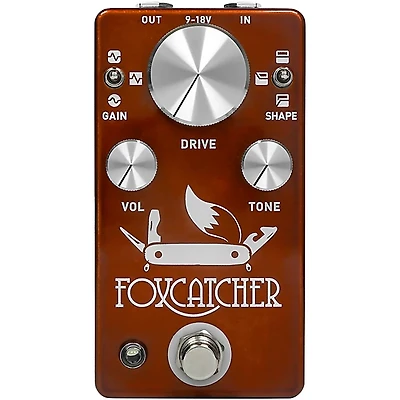 CopperSound Pedals Foxcatcher V2 Multi-Mode Overdrive Effects Pedal Copper
