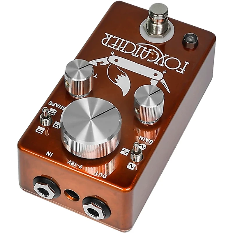 CopperSound Pedals Foxcatcher V2 Multi-Mode Overdrive Effects Pedal Copper