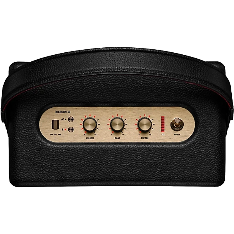 Marshall Kilburn III Bluetooth Speaker Black and Brass