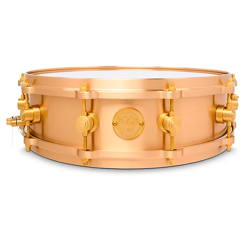 DW MFG True-Cast Bell Bronze Piccolo Snare Drum - 14 x 4 in.