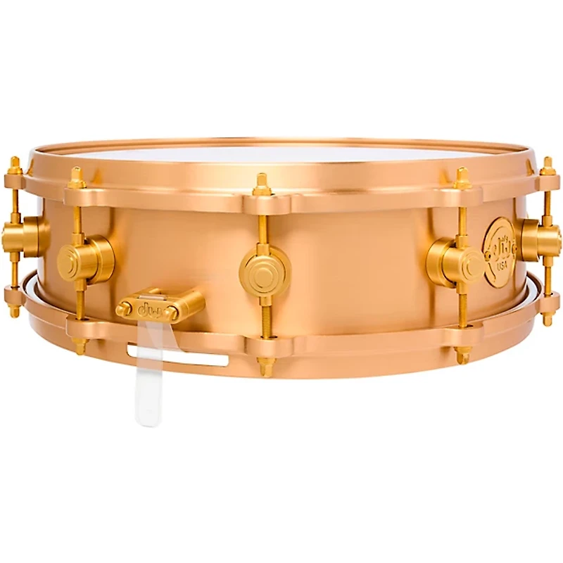 DW MFG True-Cast Bell Bronze Piccolo Snare Drum - 14 x 4 in.