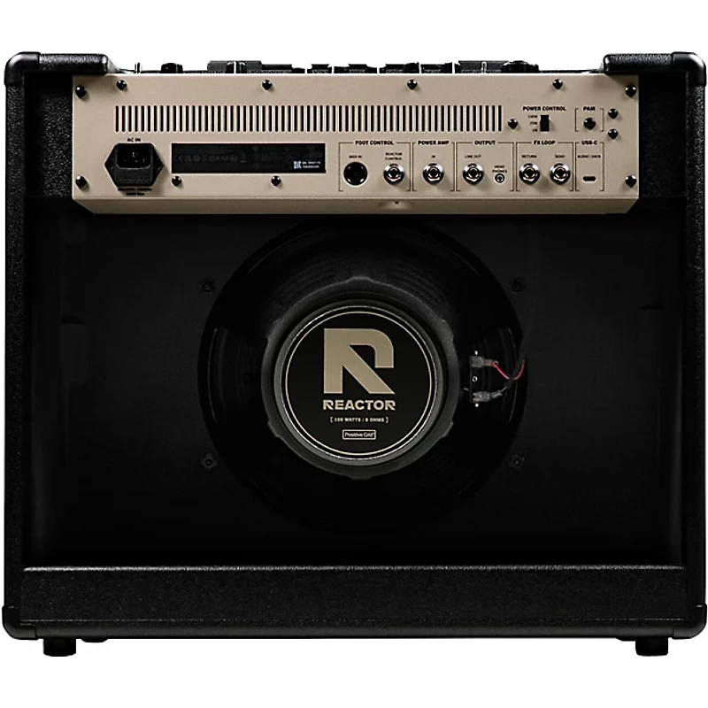 Positive Grid Reactor 100W 1x12" AI-Powered Guitar Combo Amp - Black