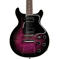 Epiphone Les Paul Special Double Cut Figured Electric Guitar - Dark Purple Burst