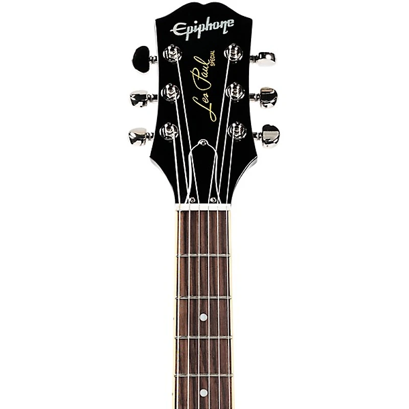 Epiphone Les Paul Special Double Cut Figured Electric Guitar - Dark Purple Burst