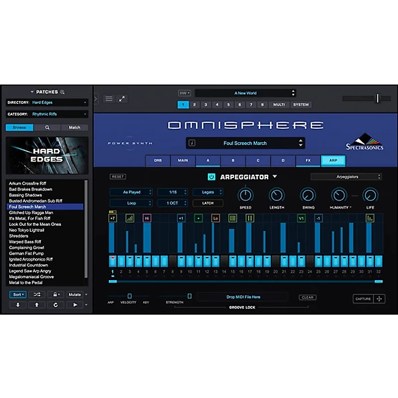 Spectrasonics Omnisphere 3 Synthesizer Software - Upgrade for Registered Users of Omnisphere 1-2 (Boxed)