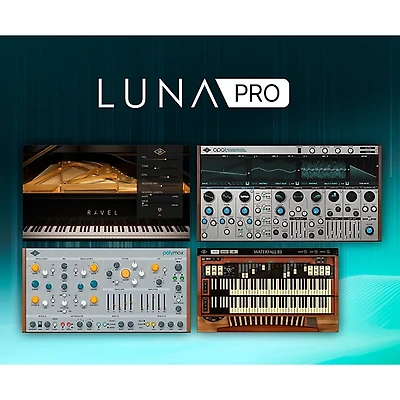 Universal Audio LUNA Pro 2.0 DAW (Software Download)