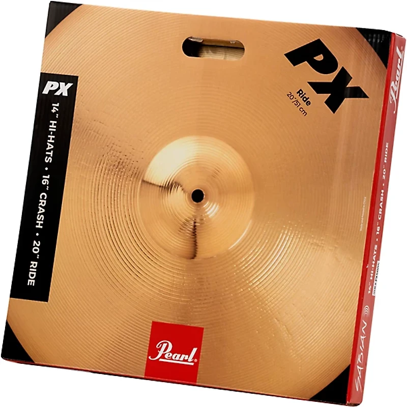 Pearl Export EXX 5-Piece Drum Set With Sabian PX Cymbals -