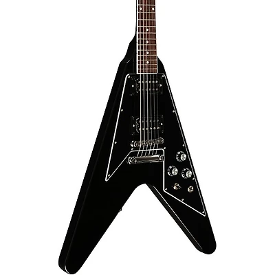 Gibson 70s Flying V Electric Guitar - Ebony