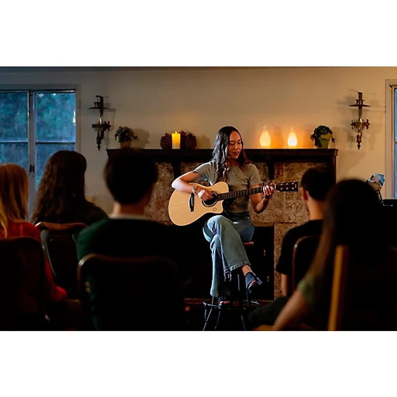 Yamaha TAS3 C TransAcoustic Acoustic-Electric Guitar -