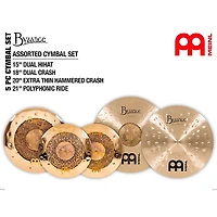 MEINL Byzance Assorted Cymbal Set
