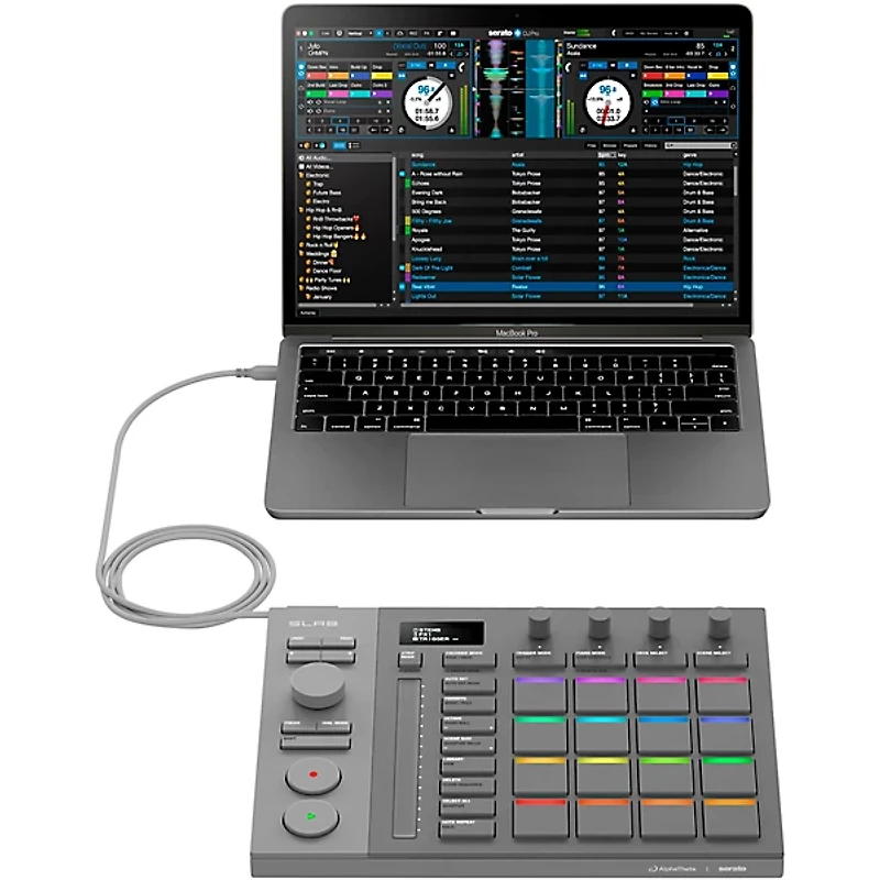 AlphaTheta SLAB Hardware Controller for Serato Studio