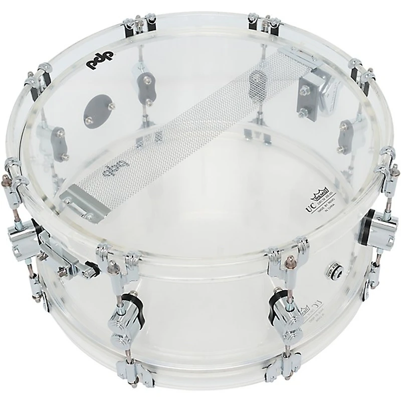 PDP by DW Concept Acrylic Snare Drum - 14 x 6.5 in. Clear Acrylic
