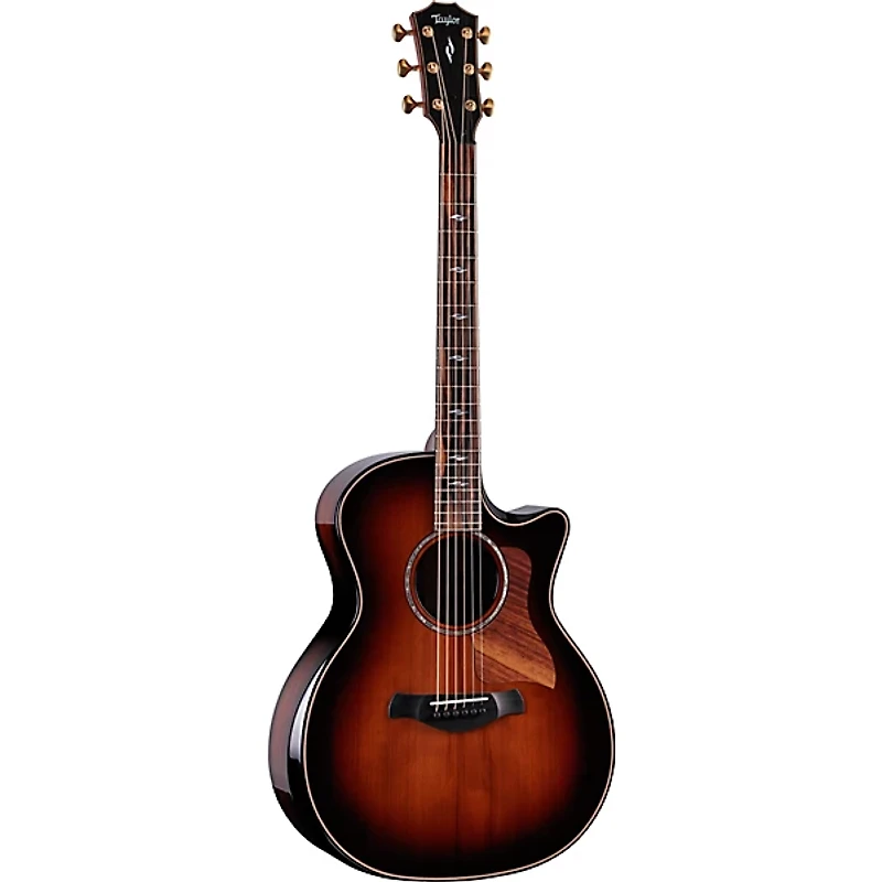 Taylor Next Generation 814ce Builder's Edition Sinker Redwood Acoustic-Electric Guitar - Shaded Edge Burst
