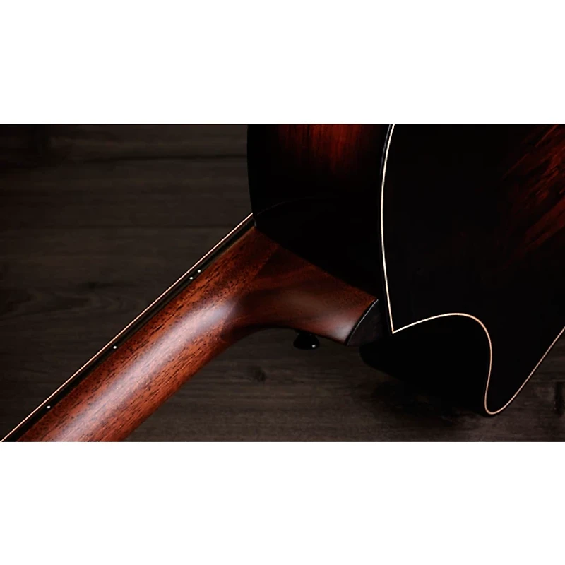 Taylor Next Generation 814ce Builder's Edition Sinker Redwood Acoustic-Electric Guitar - Shaded Edge Burst