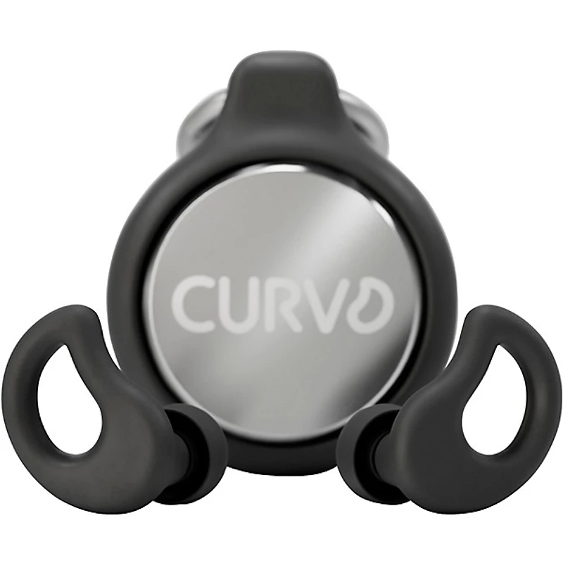 Decibullz CURVD Everyday Earplugs and Case Clip