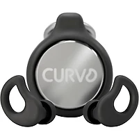 Decibullz CURVD Everyday Earplugs and Case Clip