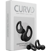 Decibullz CURVD Everyday Earplugs and Case Clip