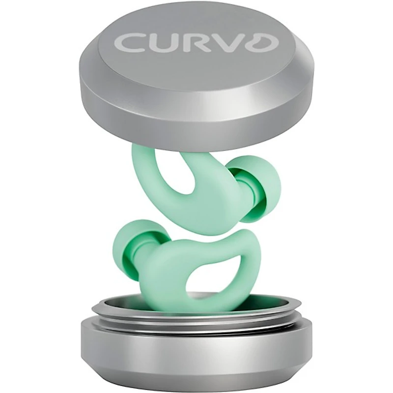 Decibullz CURVD Everyday Earplugs and Case Clip