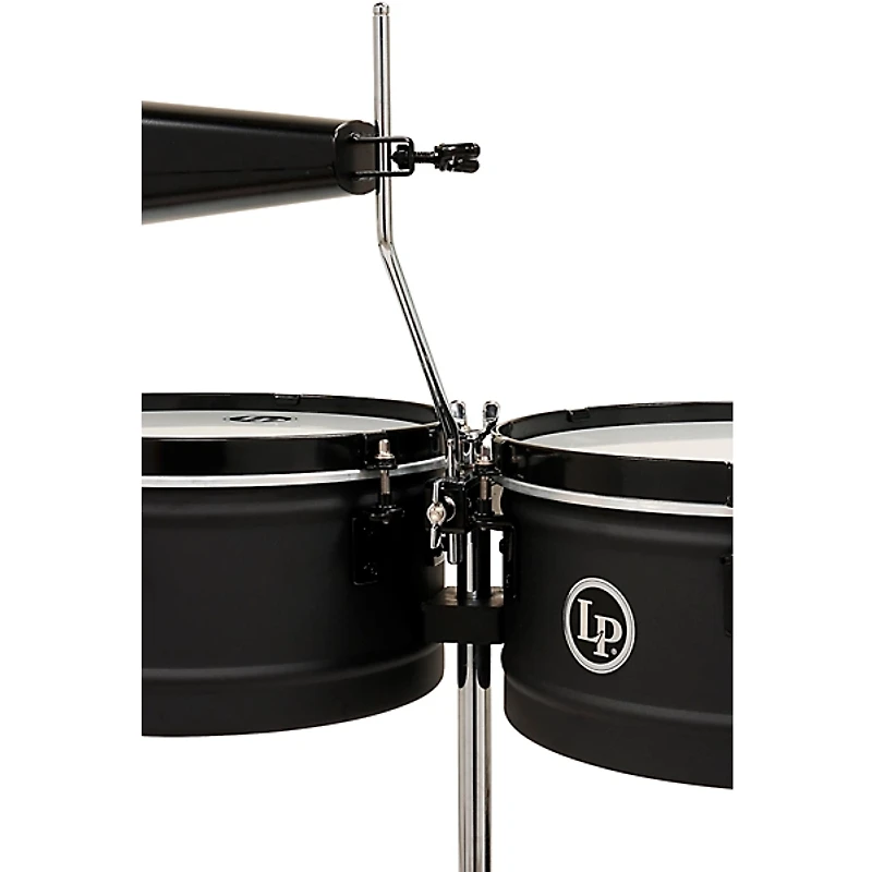 LP City Series Steel Timbales - 13 and 14 in. Black Sand