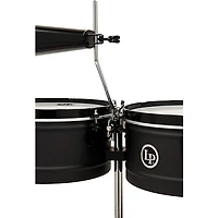 LP City Series Steel Timbales - 13 and 14 in. Black Sand