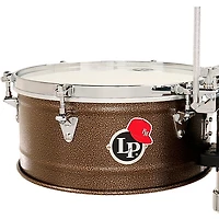 LP Pedrito Steel Timbales - 14 and 15 in. Deep Mocha Steel