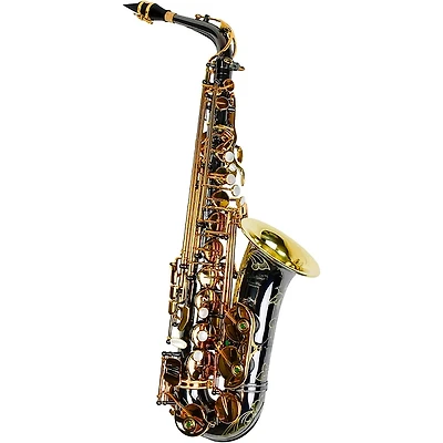 P. Mauriat P. Mauriat Professional Alto Saxophone Black Nickel Gold Lacquer Keys