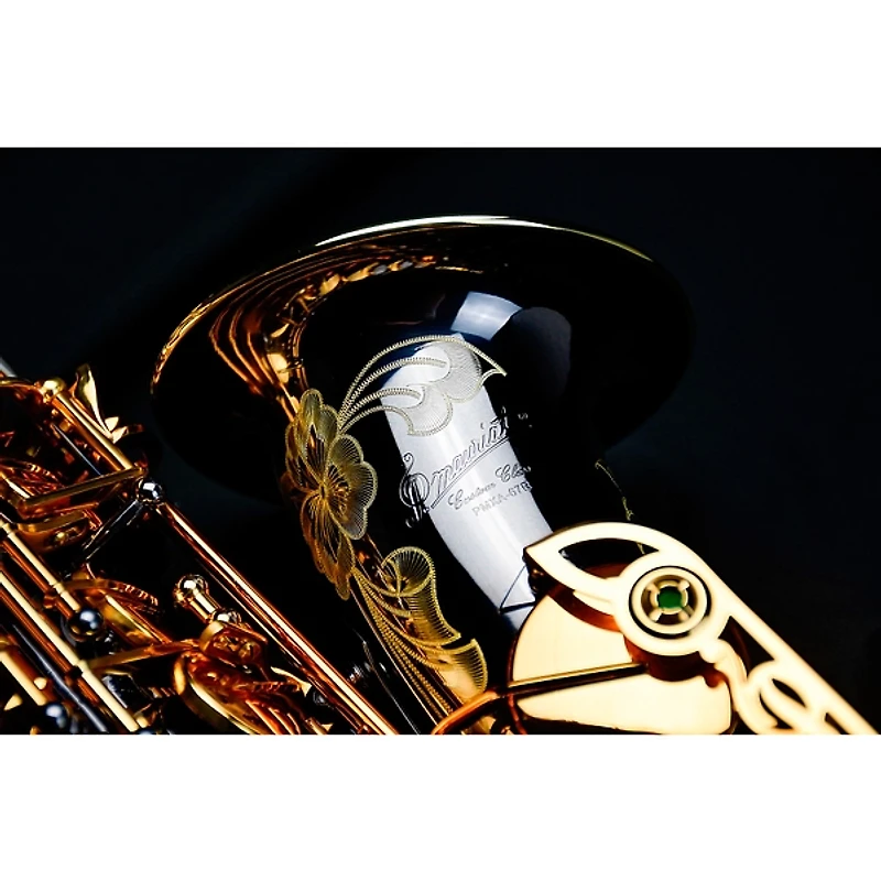 P. Mauriat P. Mauriat Professional Alto Saxophone Black Nickel Gold Lacquer Keys