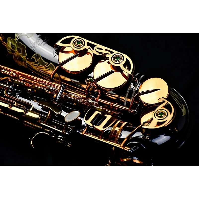 P. Mauriat P. Mauriat Professional Alto Saxophone Black Nickel Gold Lacquer Keys