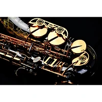 P. Mauriat P. Mauriat Professional Alto Saxophone Black Nickel Gold Lacquer Keys
