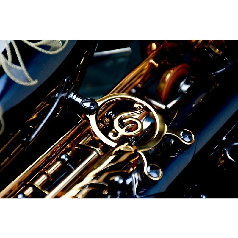 P. Mauriat P. Mauriat Professional Alto Saxophone Black Nickel Gold Lacquer Keys