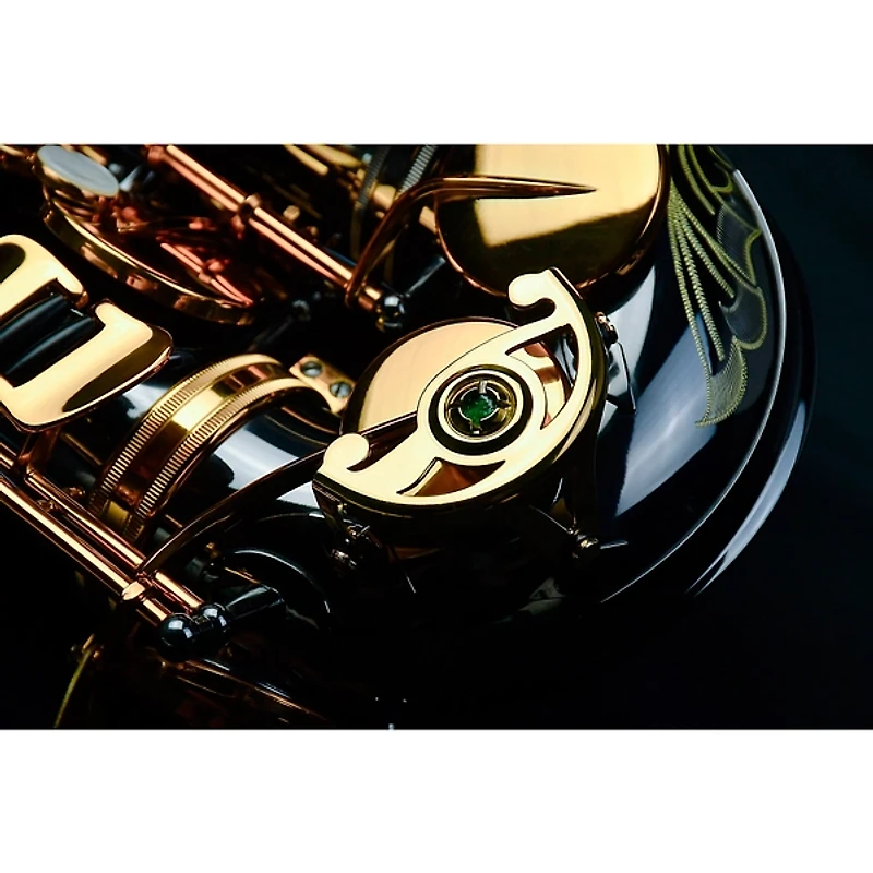 P. Mauriat P. Mauriat Professional Alto Saxophone Black Nickel Gold Lacquer Keys