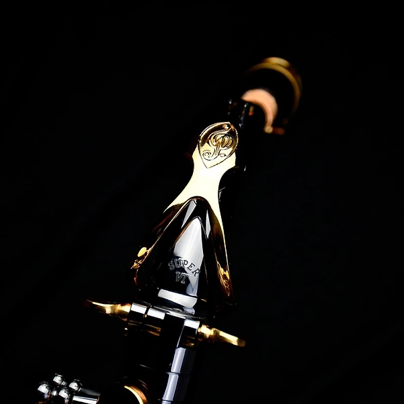 P. Mauriat P. Mauriat Professional Alto Saxophone Black Nickel Gold Lacquer Keys