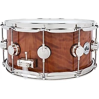 DW Collector's Series Vavona Exotic Purpleheart Snare Drum With Nickel Hardware - 14 x 6.5 in. Natural Lacquer