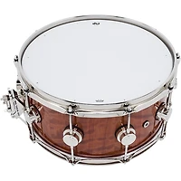 DW Collector's Series Vavona Exotic Purpleheart Snare Drum With Nickel Hardware - 14 x 6.5 in. Natural Lacquer
