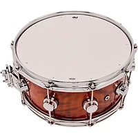 DW Collector's Series SSC Vavona Exotic Snare Drum - 14 x 6.5 in. Deep Rich Red Burst Lacquer