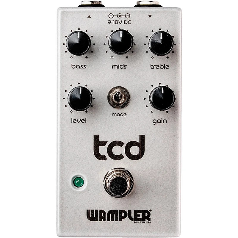 Wampler The Compulsion Drive (tcd) Overdrive Effects Pedal - Silver