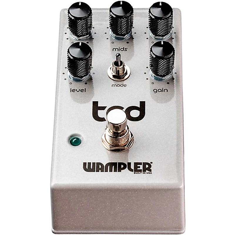 Wampler The Compulsion Drive (tcd) Overdrive Effects Pedal - Silver