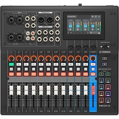Yamaha MGX12 18-Channel Digital Mixer - Black