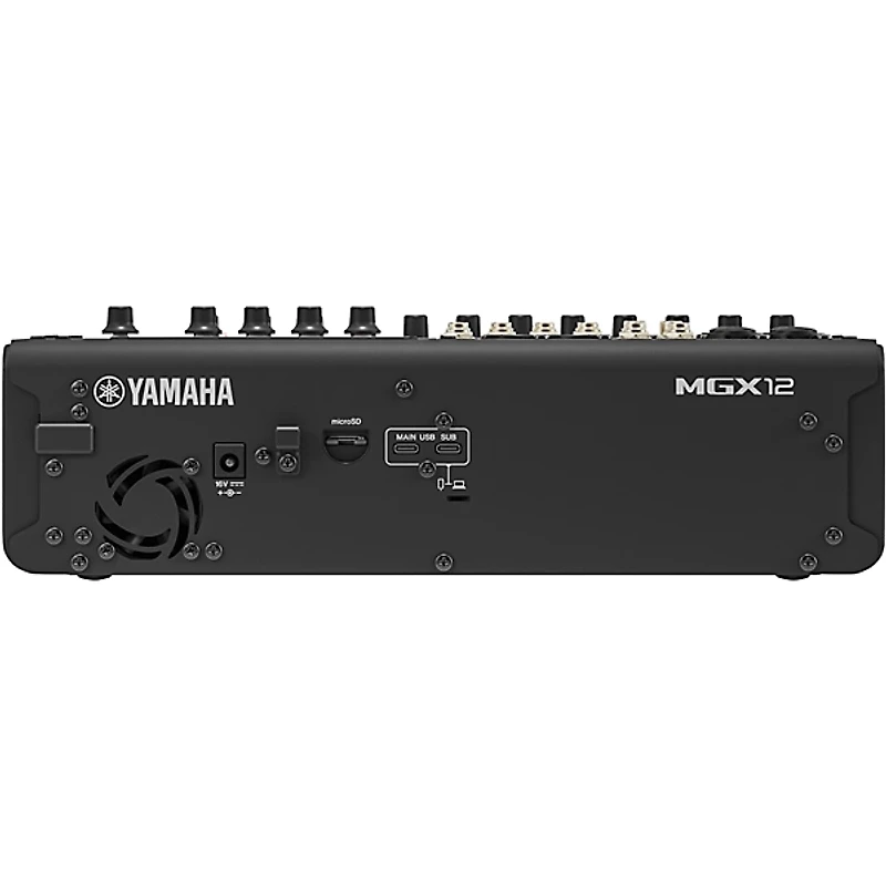 Yamaha MGX12 18-Channel Digital Mixer - Black