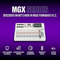 Yamaha MGX16V 22-Channel Digital Mixer With Video Interface - Black