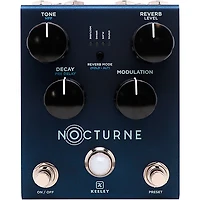 Keeley Nocturne Reverb Effects Pedal - Matte Misty Blue