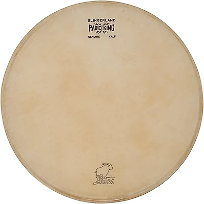 Slingerland Calfskin Batter Drumhead with Lightning Logo - 14"
