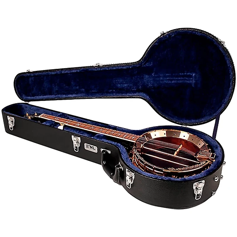 TKL 07940/BL Performer 5-String Resonator Banjo Hardshell Case - Black