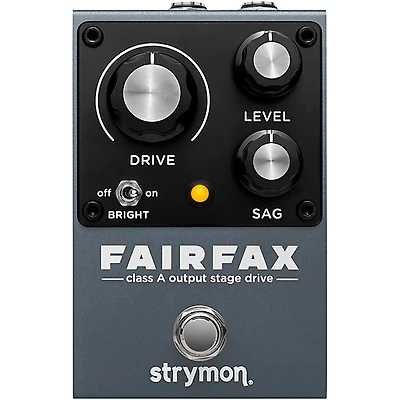 Strymon Fairfax Class A Output Stage Drive Effects Pedal - Gray