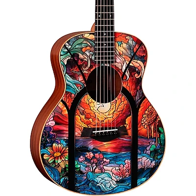 Taylor Zedd GS Mini Telos Special Edition Acoustic Guitar - Custom Graphic