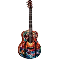 Taylor Zedd GS Mini Telos Special Edition Acoustic Guitar - Custom Graphic
