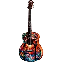 Taylor Zedd GS Mini Telos Special Edition Acoustic Guitar - Custom Graphic