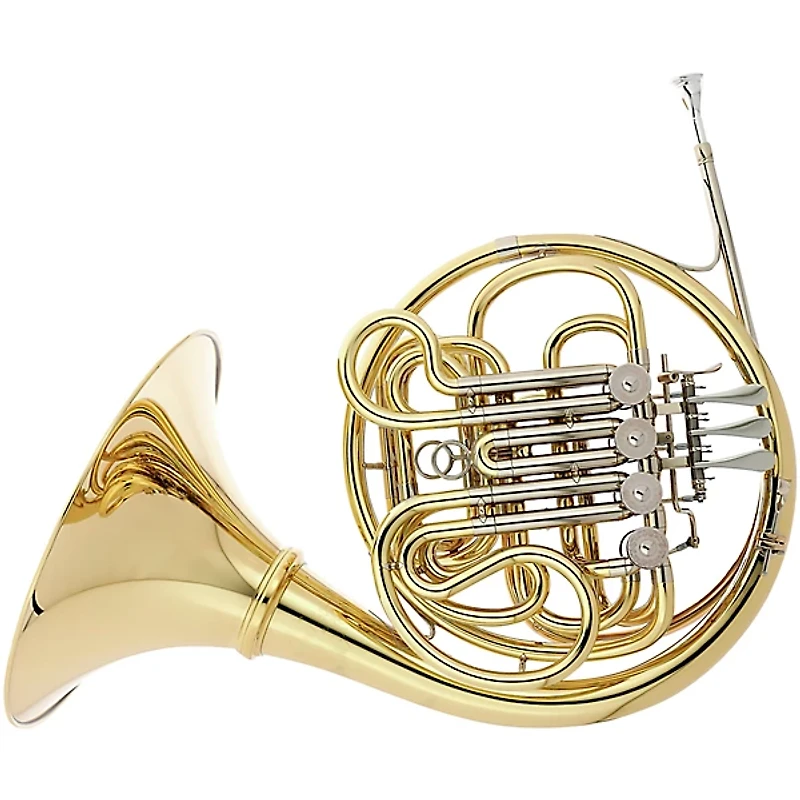 Hans Hoyer 801A Geyer Style Series Double Horn with Detachable Bell Lacquer